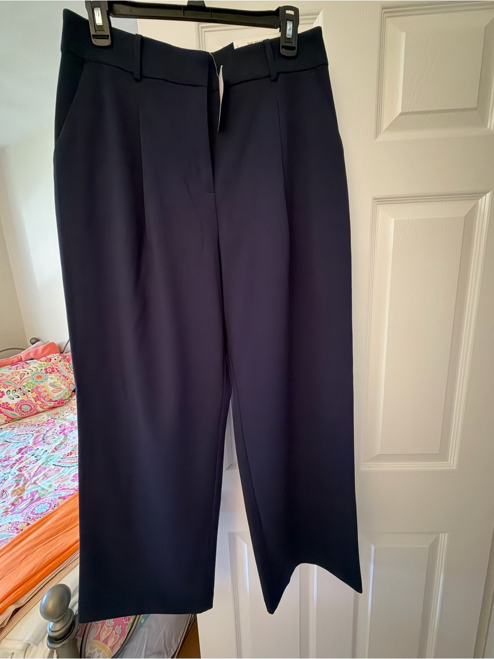 LOFT Navy The Peyton Trouser